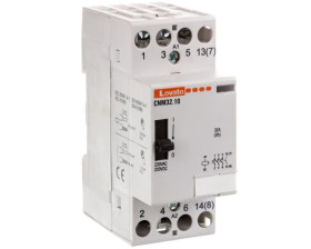 Stycznik modułowy z dźwignią do sterowania ręcznego 32A 4Z cewka 220-230 VAC/DC CNM3210220