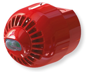 Zestaw sygnalizatorów akustycznych i lamp sygnalizacyjnych 17 → 60 V DC Biały DC Montaż na ścianie 97dB