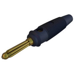 SKS Hirschmann 930727700 BUELA 30 K AU Banana Plug 4mm Straight Black