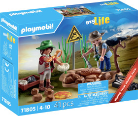 Playmobil® Wild Life Prehistoryczne poszukiwanie skarbów 71805