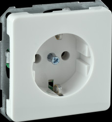 205004 Socket, FASHION/RIVA/SCALA, pure white