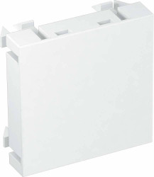 Osłona ślepa OBO Moduł ADP-B RW1 czysta biel 45x45mm OBO Bettermann, 6117406, biały