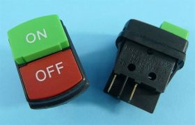 KCD4 16A/250V PODW.4-PIN DPST 21,9x27m