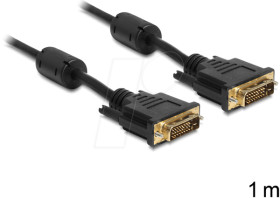 83189 Cable DVI 24+1 plug > DVI plug, 1 m