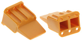 Blokada klinowa Deutsch DTM Żeński Zaczep typu wedgelock Złącza samochodowe