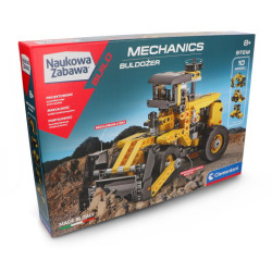 Zestaw konstrukcyjny Laboratorium Mechaniki - Buldożer - Clementoni 50633