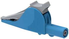 Zacisk krokodylowy Electro PJP 5066-IEC-CD1-Bl CAT III 1000 V, CAT IV 600 V