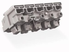 Złączka zasilająca 5-biegunowa ze stykiem PE Linect 294-8115 /250szt./