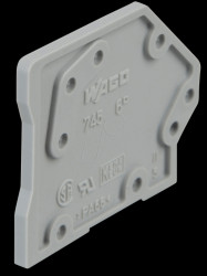 745-300 Snap-on end plates, 1.5 mm