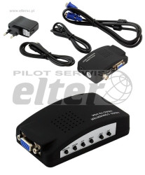 Konwerter AV BNC na VGA