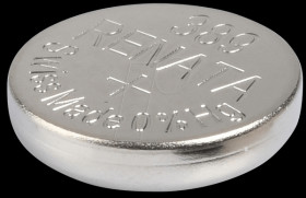 389 Renata, silver oxide, 80 mAh, 11.6 x 3.1 mm