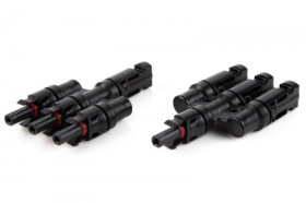 Trójnik MC4 do łączenia modułów fotowoltaicznych