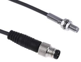 Czujnik zbliżeniowy M5 Indukcyjny 1,5 mm BALLUFF Wpuszczany 10 → 30 V DC długość 27mm Gwintowany