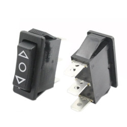 Przełącznik RS113 16A/250V klaw. chwilowy, kołyskowy, 3-pozycyjny