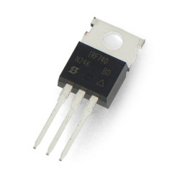 Tranzystor N-MOSFET IRF740 400V/10A - THT