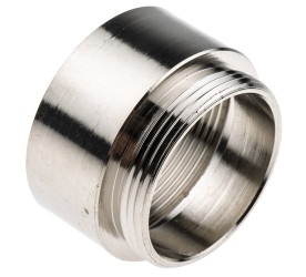 Adapter do dławnic kablowych gwint wew M40 gwint zew PG29 Mosiądz platerowany niklem rozmiar gwintu PG29 → M40