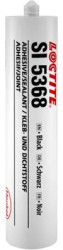 Sealant, 310 ml, cartridge, pasty, black, LOCTITE SI 5368 BK CR310ML EN/DE/FR