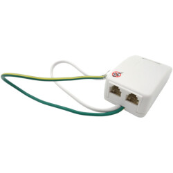 Zabezpieczenie lini telefon. przeciwburzowe