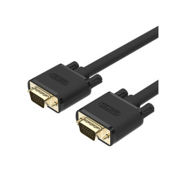 Kabel do Mon. HDB15M/M 2m VGA PREMIUM UNITEK Do Monitora, Y-C513G SVGA
