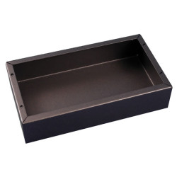Hammond 1441-33BK3 Steel Chassis 432x254x102mm Black