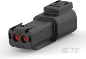 Złącze samochodowe 2-pinowe Deutsch -rzędowe Żeński 13A DEUTSCH DT Montaż na kablu Śruba Obudowa złącza samochodowego