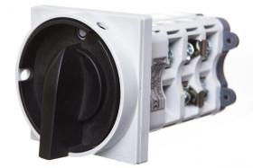 Łącznik krzywkowy L-0-P 3P 100A z płytką na kłódkę IP65 ŁK 100-45 910748