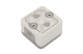 PLEXO55 Puszka natynkowa pojedyncza szara 069651