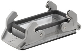 Surface mount housing, size B16, die-cast aluminum, cross bow locking, IP65, 2488590000