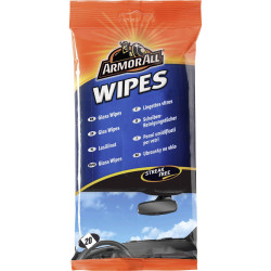 ArmorAll GAA37020ML Window Cleaning Tissues 20piece Safe Streak-Free Glass