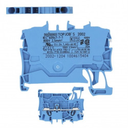 WAGO 2002-1204 Złączka szynowa 1-torowa ZUG 2,5mm2 24A niebieska TOPJOBS