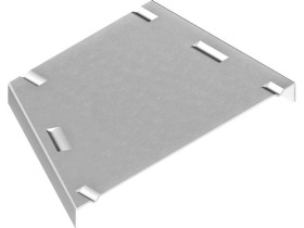 Pokrywa redukcji prawej PRKPJ100/50 grubość blachy 1,0mm 105110 BAKS