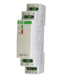 Przetwornik natężenia prądu z MODBUS RTU 15A MAX-MB-3I-1-15A