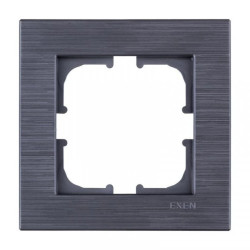 Ramka pojedyncza Exen seria Comfort magnetyczny szary C101/07E
