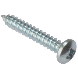 ForgeFix STPP346ZP Self Tapping Screw Pozi Pan Head ZP 3/4 x 6 Box 200