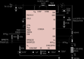 60V LED Driver with 4A Switch Current