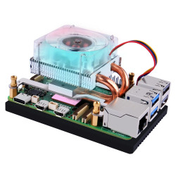 Low-Profile ICE Tower CPU Cooler for Raspberry Pi 5
