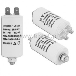 1uF 450V kond. rozruchowy ( konektory )
