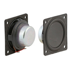 Głośnik miniaturowy 4Ω 42.5 x 42.5 x 21.6mm 3W RS PRO