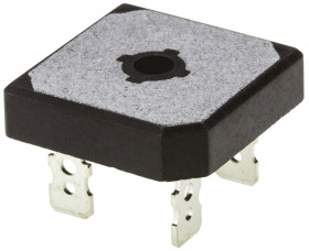 Mostek prostowniczy Jednofazowy 25A 400V Połączenie silikonowe GBPC-A