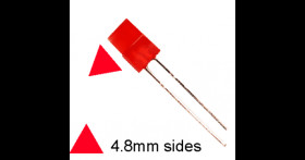 LED - red triangular