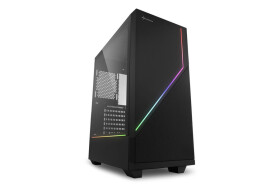 Sharkoon RGB Flow | Midi Tower Case | Zwart