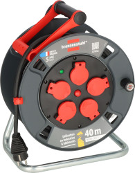 Bęben kablowy 40m 5 gniazda Szpula kablowa typ Typ E - gniazdo francuskie Typ E – francuski 230 V