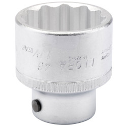 Elora 00848 46mm 3/4&quot; Square Drive Bi-hexagon Socket