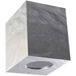Nordlux 49711031 Canto Kubi2 LED 12W Outdoor Wall Light Galvanized Finish