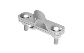 Złącze krzyżowe skośne pręt-pręt 3-elem. stal nierdzewna 116.2 NI 11600205