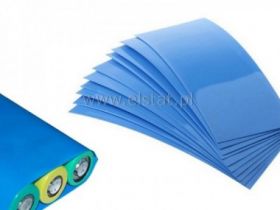 Folia termokurczliwa na 4 akumulatory 18650; 1szt