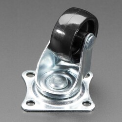 Supporting Swivel Caster Wheel - 1.3" Diameter