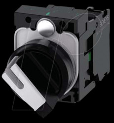 3SU1100-2BF60-1BA0 Toggle switch, 1 NO, 2 switch positions, latching