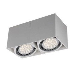 Spot lampa natynkowa BOX kolor biały metal, 2xGU10 (ES111) IP20 ACGU10-116-N Zuma Line