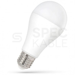 Żarówka LED E27 230V 15W 1500lm 3000K kula barwa WW biała ciepła ALU SPECTRUM LED